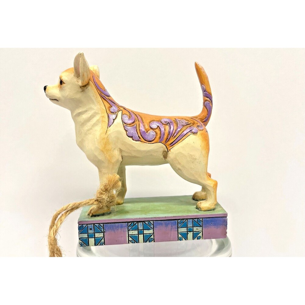 Jim Shore Heartwood Creek "Charo" Chihuahua Dog Figurine - Enesco 2012 4031224